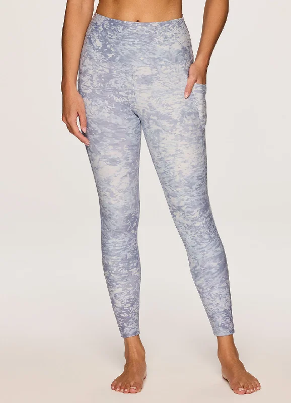 Ocean Ripple Super Soft 7/8 Legging Elegant Casual Fit Leggings