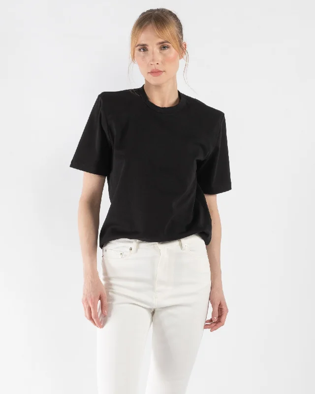 T-Shirt-- Collared Crew Neck Turtle Neck