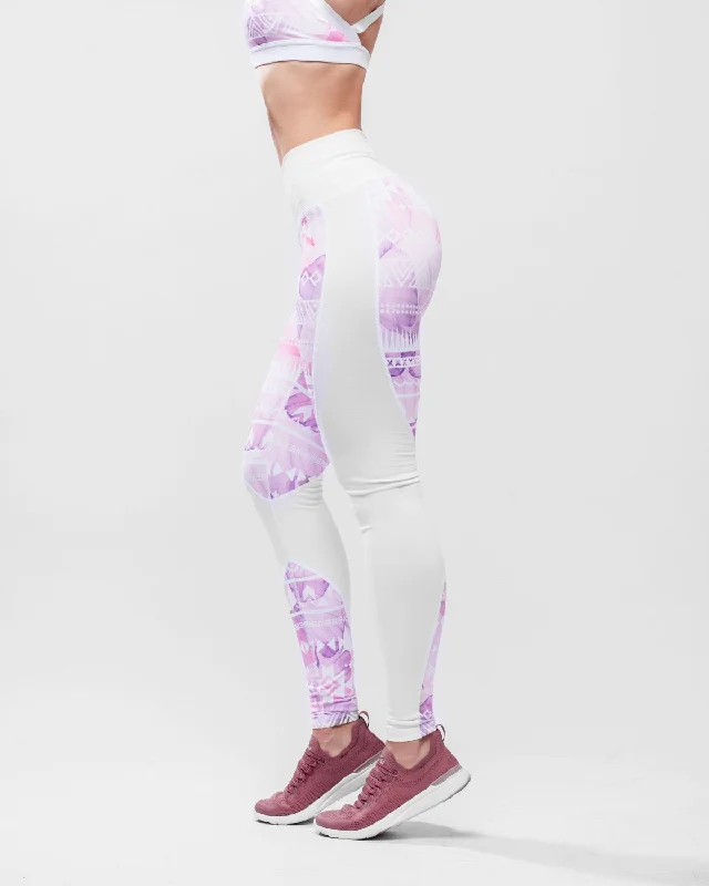 HERA x HERO ELA Leggings - Pink Fashionable Full-Length Active Leggings
