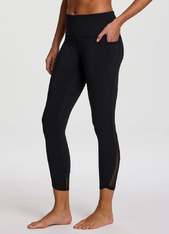 High Alert Mesh Tech Flex 7/8 Legging Stylish Yoga Leggings