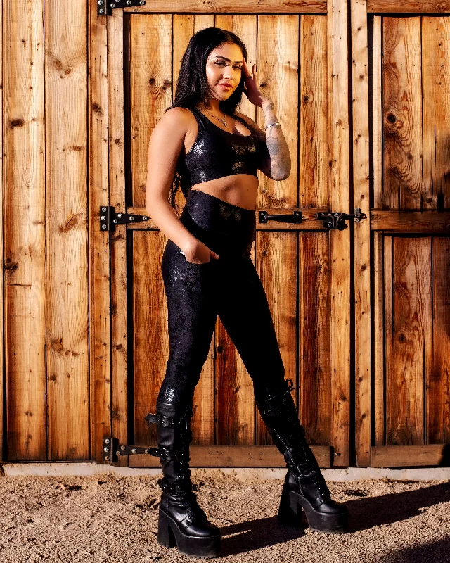 DDD ANACONDA LEGGINGS Stylish Patterned Active Leggings