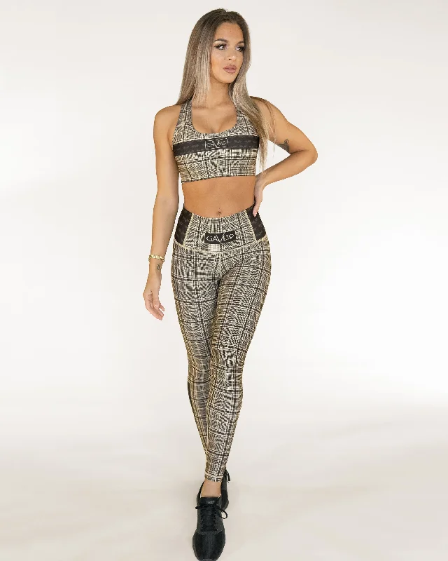 Gavelo GLNCHCK III Leggings Elegant Textured Leggings
