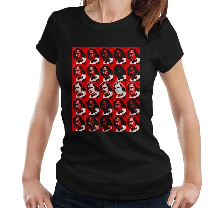 Motorsport Images James Hunt Argentina Portrait Art Women's T-Shirt-- Jersey Fabric Tulle Fabric Batik Fabric Motorsport Images James Hunt Argentina Portrait Art Women's T-Shirt-- Jersey Fabric Tulle Fabric Batik Fabric