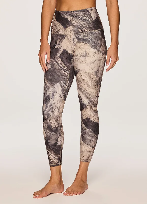 Concrete Dreams Super Soft 7/8 Legging Comfortable Ribbed Sports Leggings
