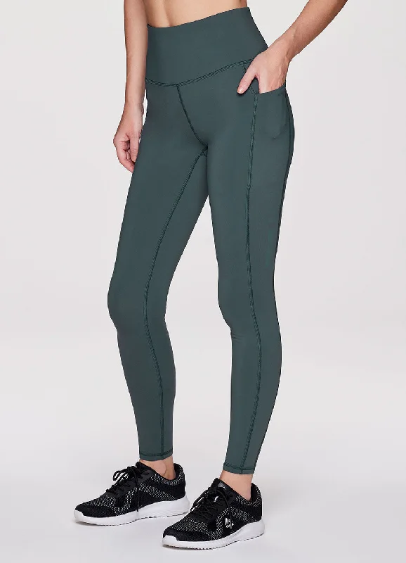 Stash It Fleece Lined Legging Fashionable Tummy Control Leggings