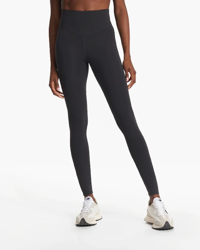 WOMEN'S CHILLED OUT LEGGING - WBL WASHED BLACK Trendy Foil Finish Leggings