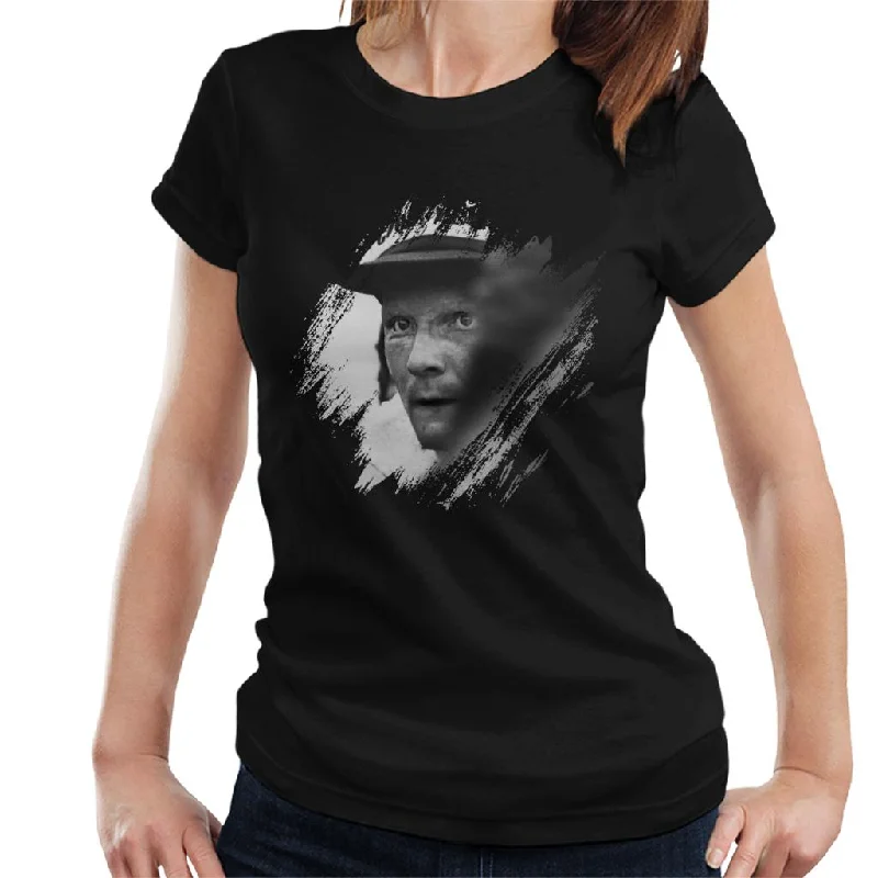 Motorsport Images Niki Lauda Wearing Good Year Hat Women's T-Shirt-- Print Jacquard Patchwork Motorsport Images Niki Lauda Wearing Good Year Hat Women's T-Shirt-- Print Jacquard Patchwork