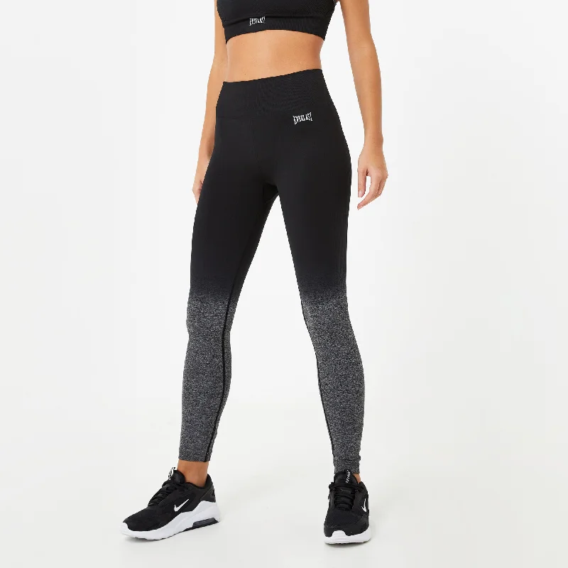 Women's Seamless Ombre Leggings Elegant Embellished Leggings