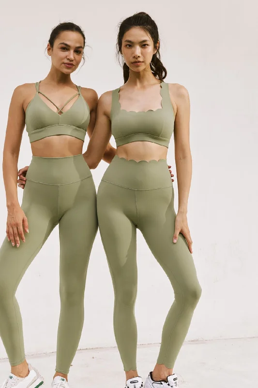 7/8 High-Waist Energy Legging Comfortable Printed Workout Leggings