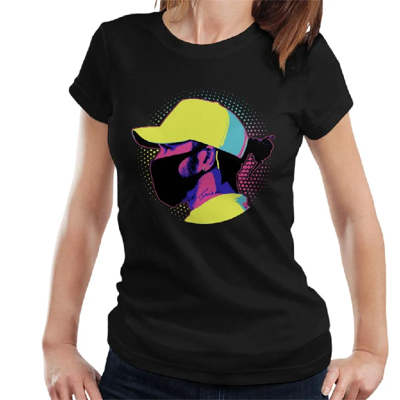 Motorsport Images Lewis Hamilton Colourful Side Shot Women's T-Shirt-- Embroidered Appliqued Beaded Motorsport Images Lewis Hamilton Colourful Side Shot Women's T-Shirt-- Embroidered Appliqued Beaded