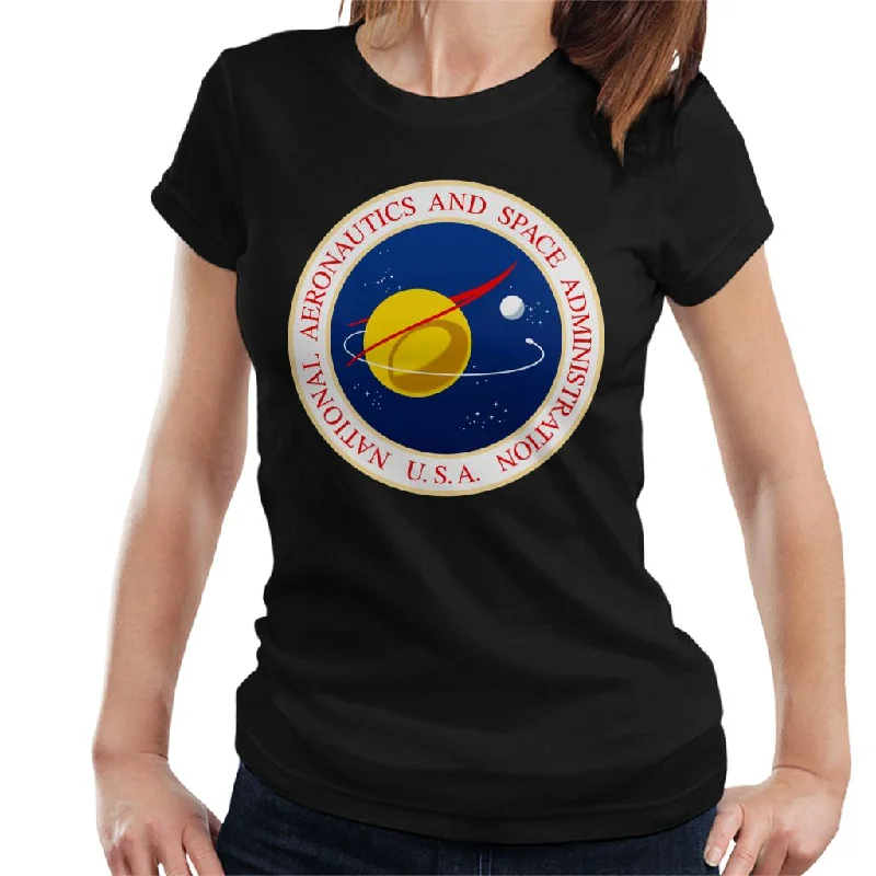NASA Seal Insignia Women's T-Shirt-- Layered Multi-layer Single Layer