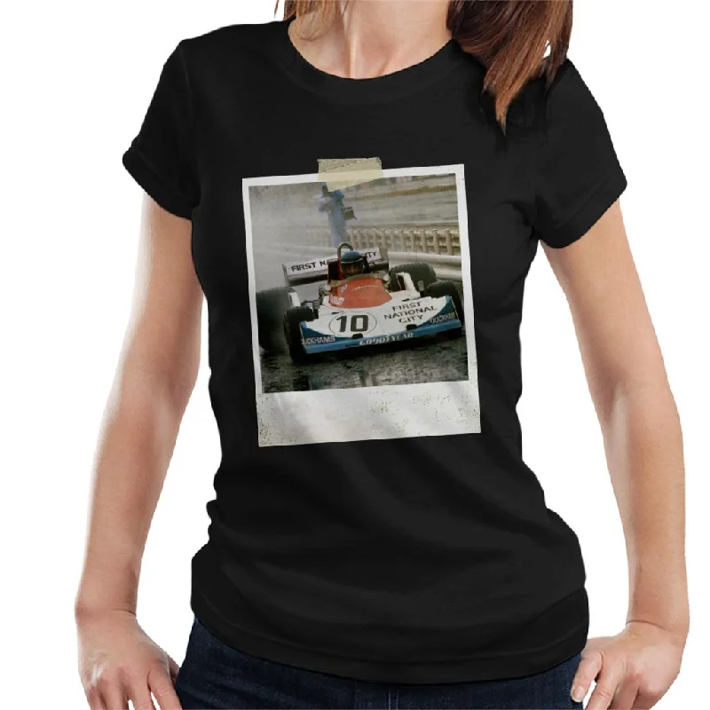 Motorsport Images Ronnie Peterson Ford 1976 Monza Women's T-Shirt-- Houndstooth Herringbone Solid Motorsport Images Ronnie Peterson Ford 1976 Monza Women's T-Shirt-- Houndstooth Herringbone Solid