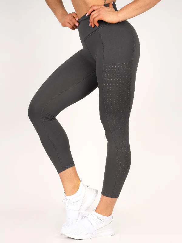 Ryderwear Flex 7/8 Leggings - Charcoal Cozy Oversized Leggings