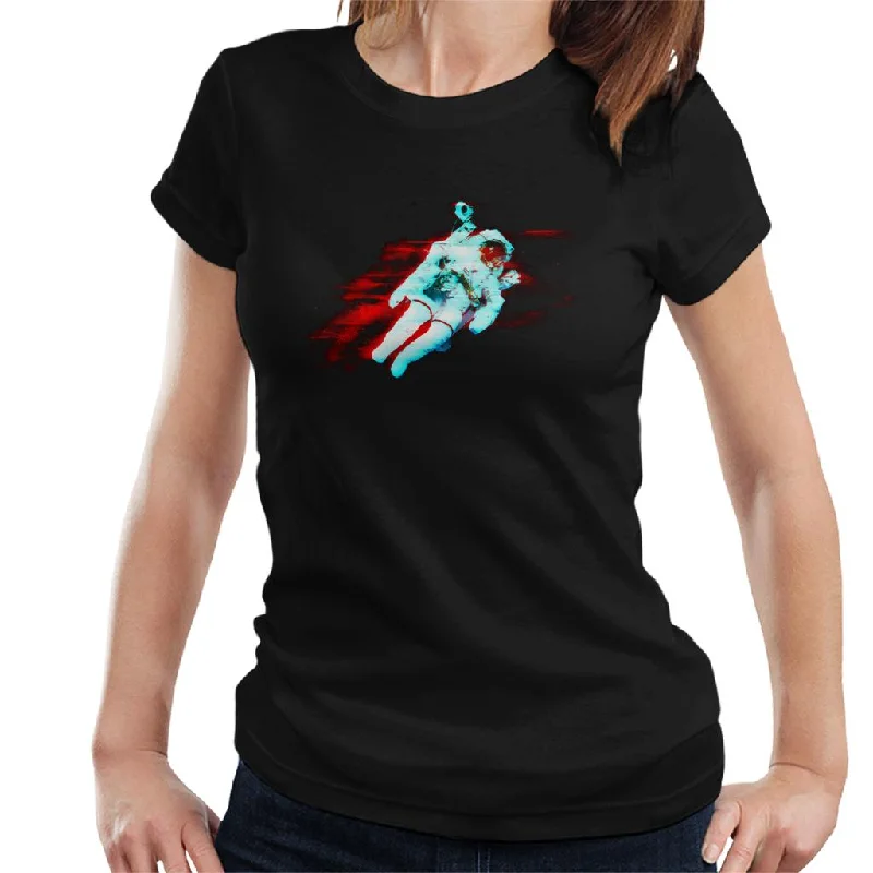 NASA Free Flight Astronaut Women's T-Shirt-- Zippered Front Buttoned Front Snap Front NASA Free Flight Astronaut Women's T-Shirt-- Zippered Front Buttoned Front Snap Front