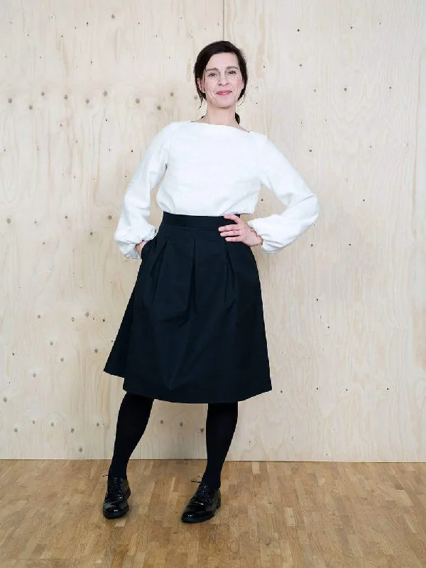 Puff Shirt - Sewing Pattern | The Assembly Line-- Graphic Embroidered Appliqued