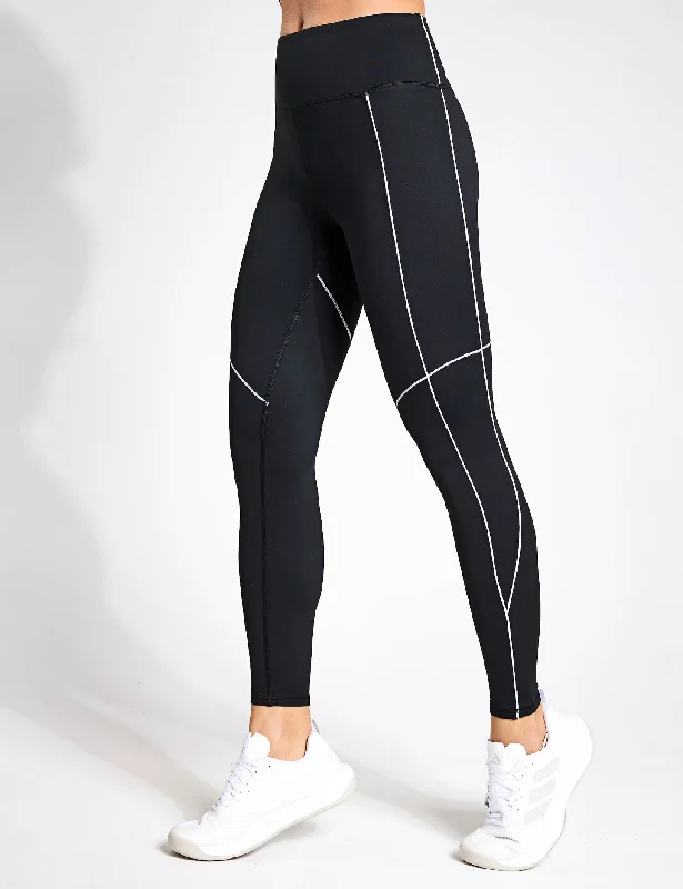 Amara Legging - Black/White Cozy Warmth Leggings