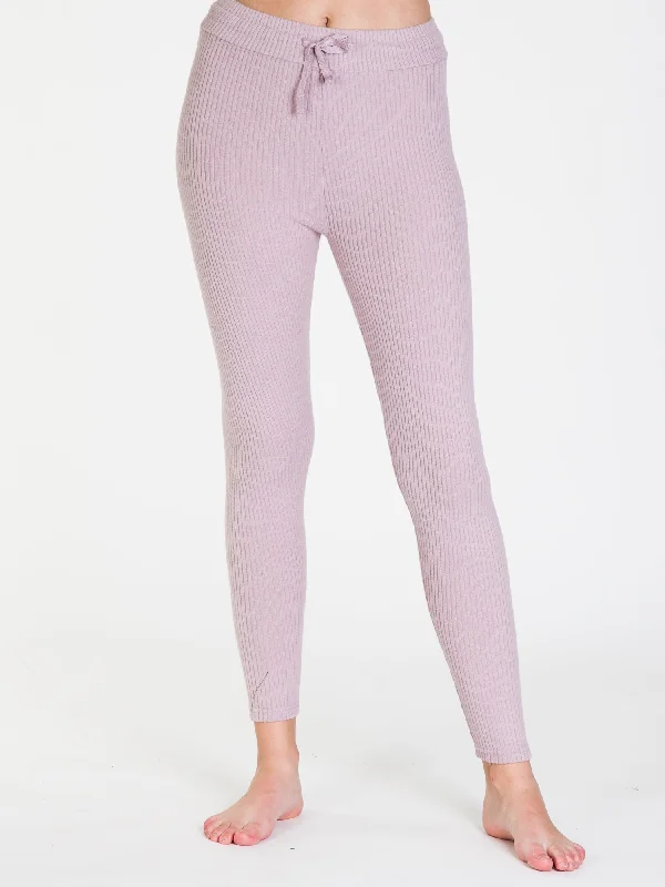 HARLOW PLUSH LEGGING - CLEARANCE Comfortable Capri-Length Leggings