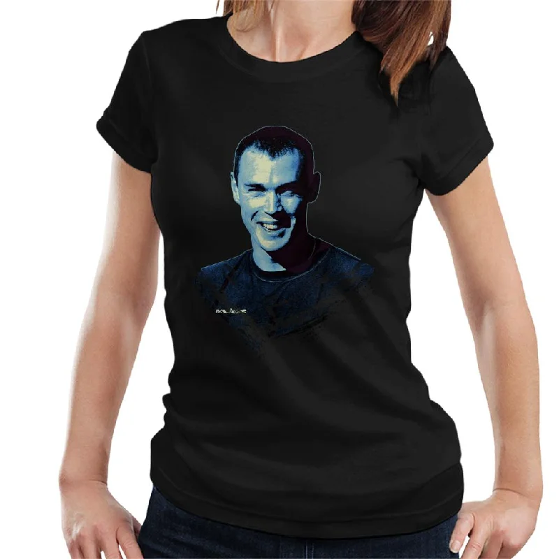 Motorsport Images Richard Burns Portrait Women's T-Shirt-- Elegant Classic Vintage