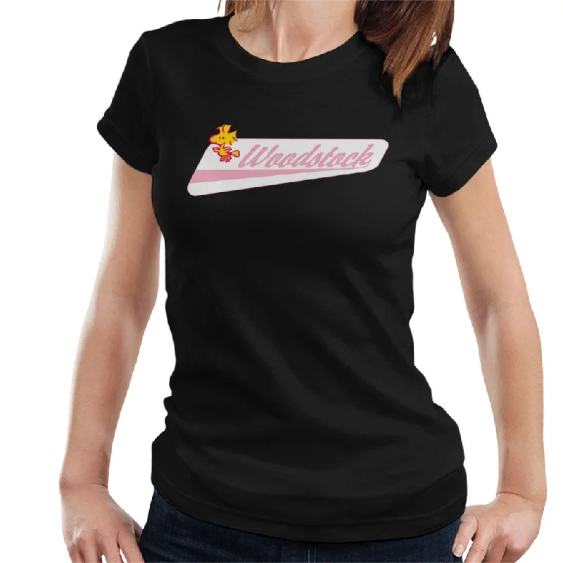 Peanuts Woodstock Baseball Text Women's T-Shirt-- Rayon Fabric Velvet Fabric Corduroy Fabric Peanuts Woodstock Baseball Text Women's T-Shirt-- Rayon Fabric Velvet Fabric Corduroy Fabric