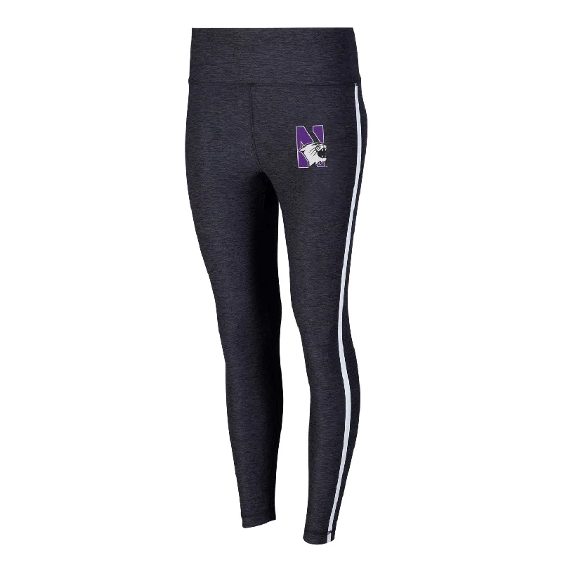Northwestern Wildcats Women's Centerline Legging Elegant Embellished Leggings