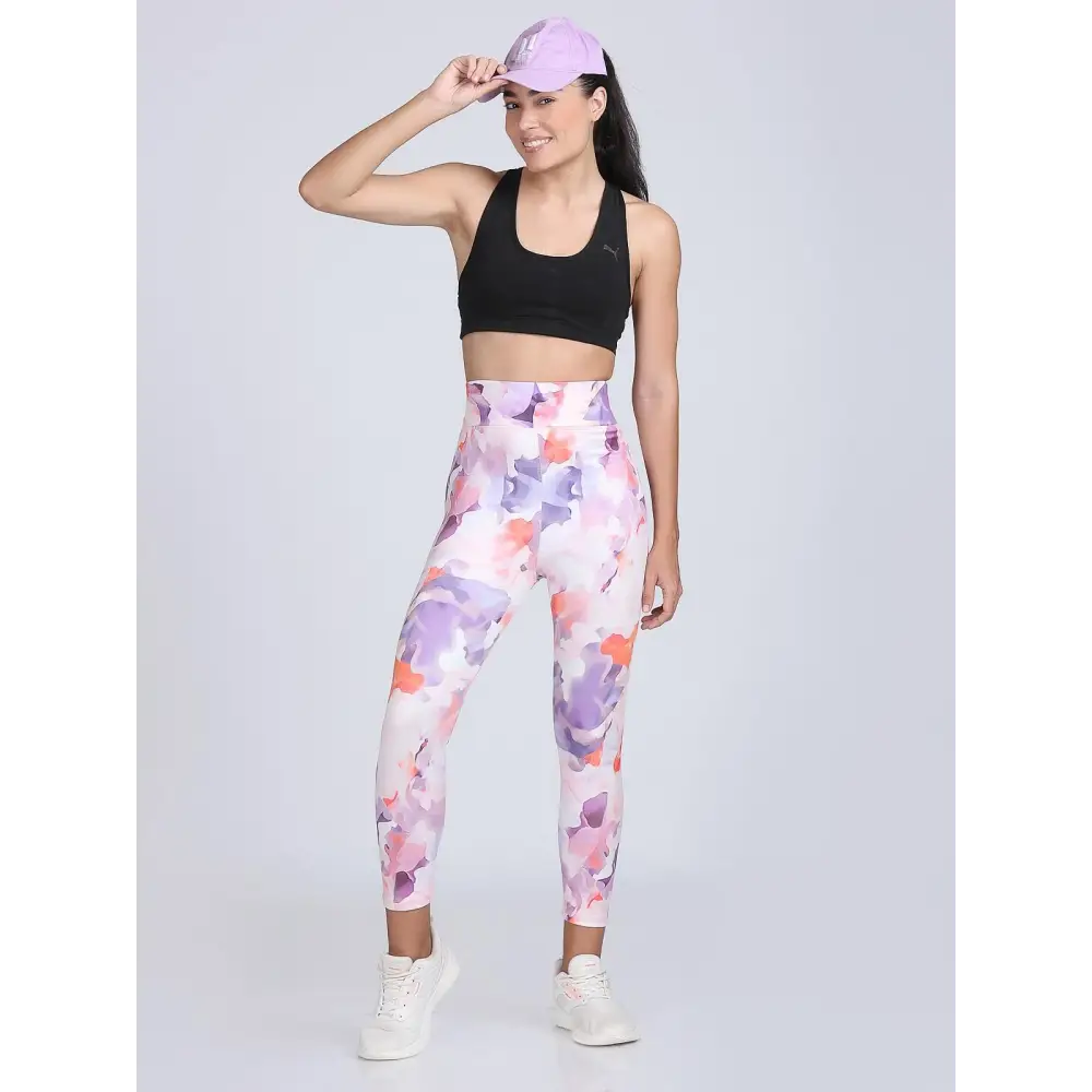 Women's 4 Way Lycra Stretch Leggings Stylish Sporty Performance Leggings
