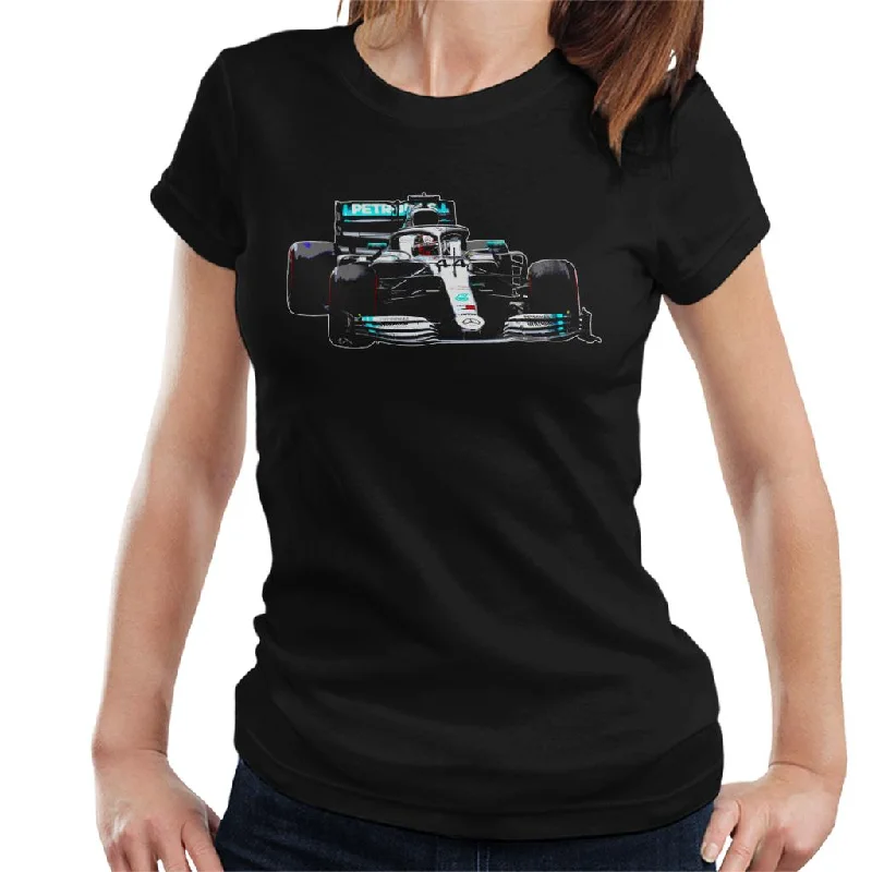 Motorsport Images Lewis Hamilton AMG F1 W10 Monaco GP Women's T-Shirt-- Cotton Fabric Linen Fabric Terry Fabric Motorsport Images Lewis Hamilton AMG F1 W10 Monaco GP Women's T-Shirt-- Cotton Fabric Linen Fabric Terry Fabric