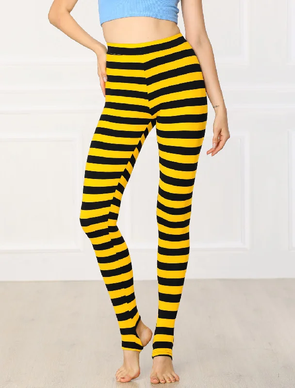 Yellow Black-Stripe