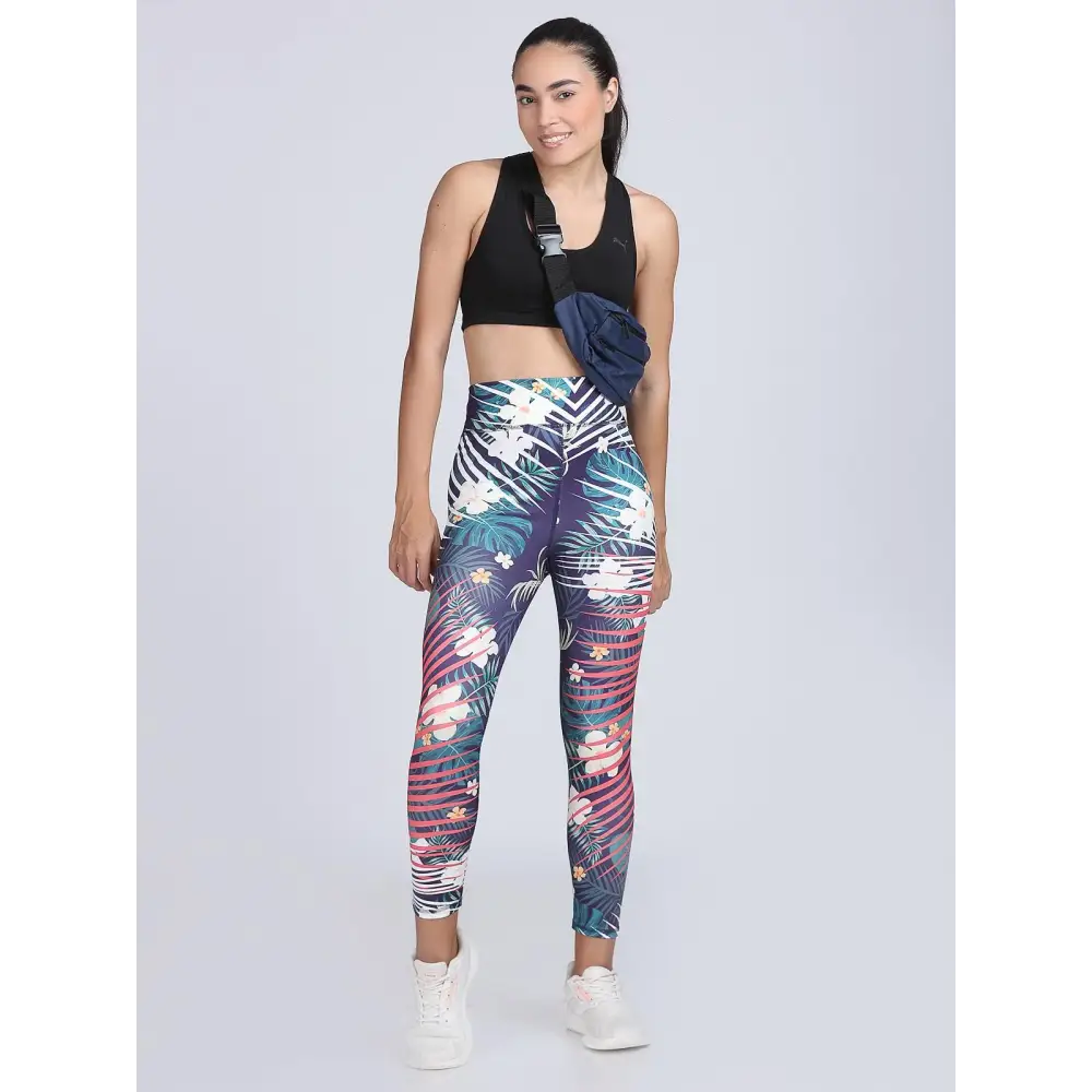 Women's 4 Way Lycra Stretch Leggings Trendy Sweat-Wicking Workout Leggings