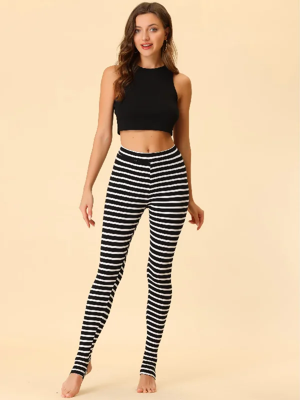 White Black-Color Stripe