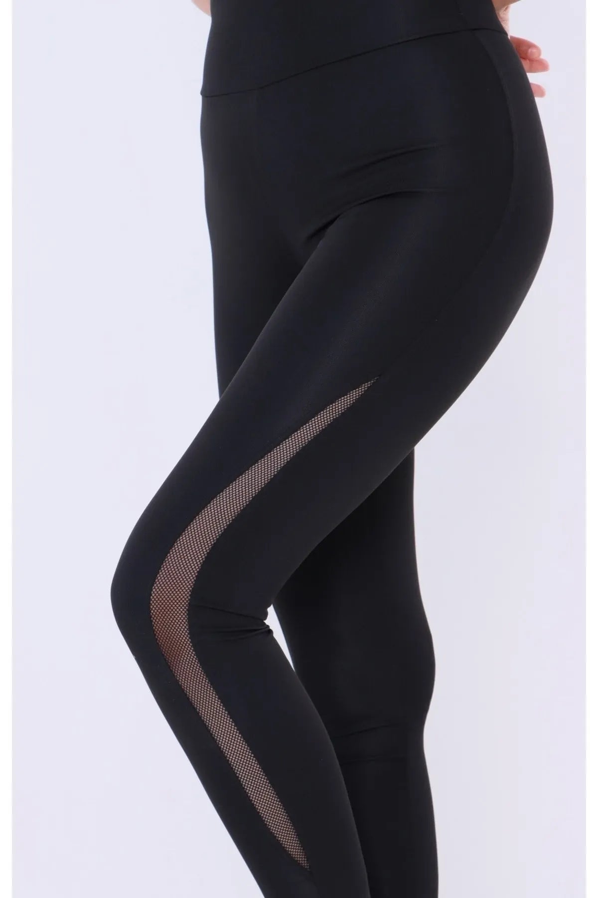 Buzzard Women's Transparent Mesh High Waist Sports Leggings Trendy Patterned Leggings Buzzard Women's Transparent Mesh High Waist Sports Leggings Trendy Patterned Leggings
