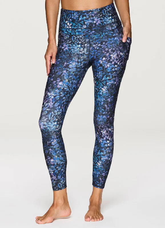 Fall Blooms Super Soft 7/8 Legging Fashionable Minimal Active Leggings