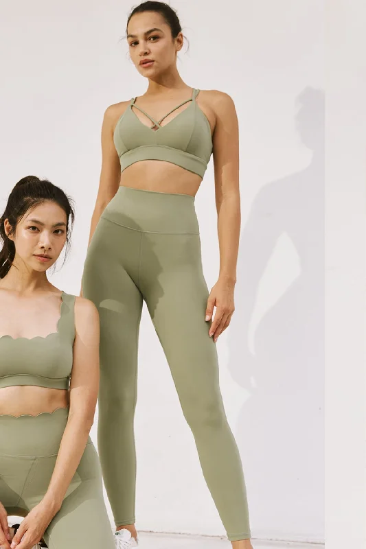 High-waist Training Legging Chic Smooth Fit Leggings