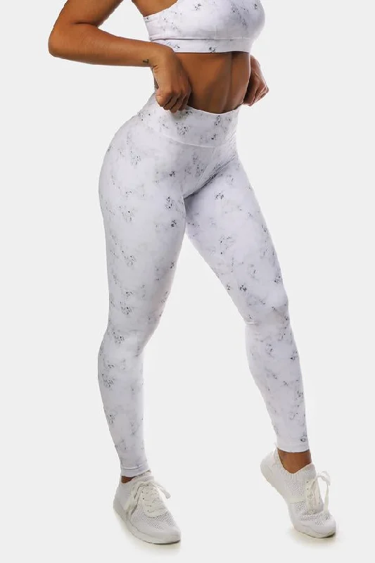 Jed North Allure Leggings - Marble Comfortable Bootcut Workout Leggings