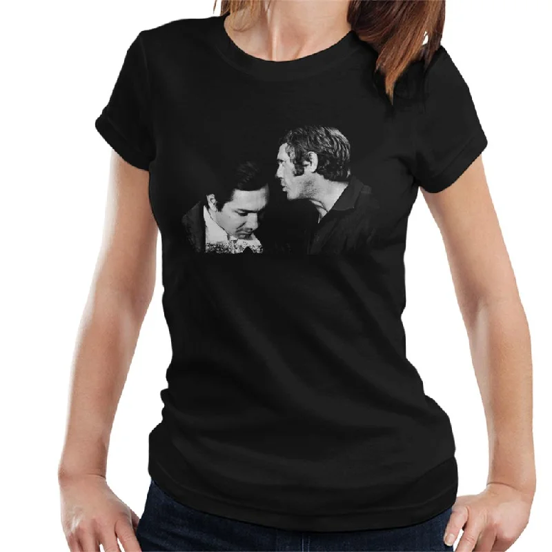 Motorsport Images McQueen Talks To Pedro Rodriguez Women's T-Shirt-- Oversized T-Shirt Spandex breathable Motorsport Images McQueen Talks To Pedro Rodriguez Women's T-Shirt-- Oversized T-Shirt Spandex breathable