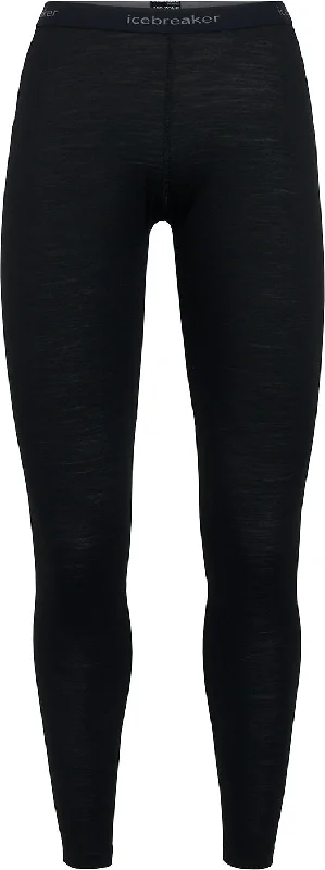 BodyfitZone™ Merino 150 Zone Thermal Leggings - Women's|-|Legging isotherme 150 Zone BodyfitZone™ en mérinos - Femme Elegant Stretchy Faux Leather Leggings