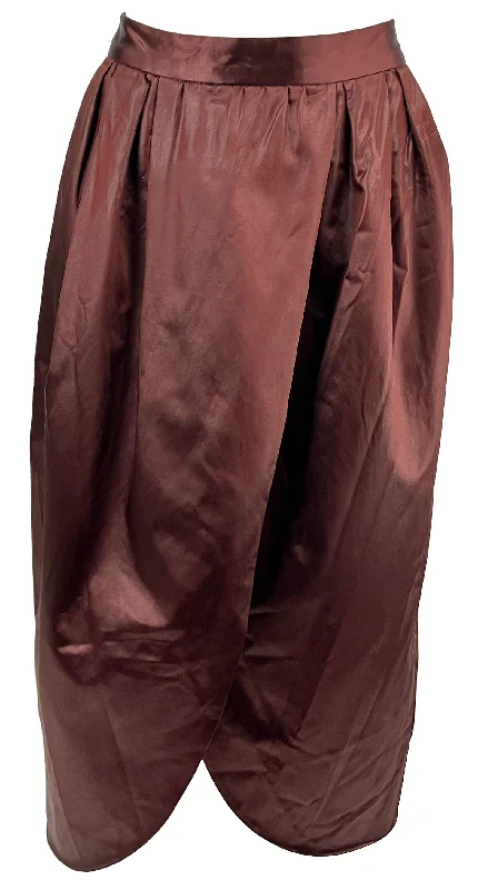 Ulla Johnson Maxine Skirt in Mahogany casual skirt length