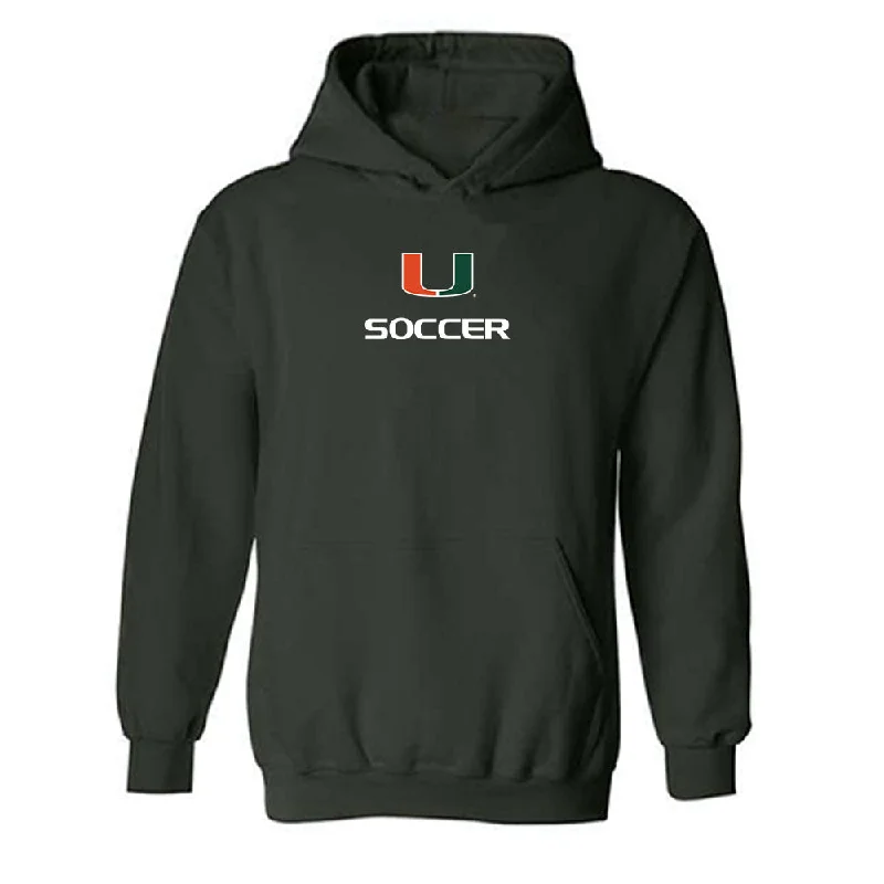 Miami - NCAA Women's Soccer : Vikki Alonzo - Classic Shersey Hooded Sweatshirt Hoodie with Fur Luxurious Winter Miami - NCAA Women's Soccer : Vikki Alonzo - Classic Shersey Hooded Sweatshirt Hoodie with Fur Luxurious Winter