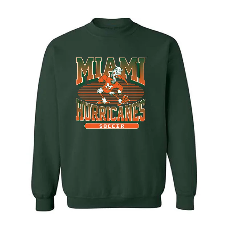 Miami - NCAA Women's Soccer : Vikki Alonzo - Classic Shersey Crewneck Sweatshirt Cotton Hoodie Fleece Lining Warmth Miami - NCAA Women's Soccer : Vikki Alonzo - Classic Shersey Crewneck Sweatshirt Cotton Hoodie Fleece Lining Warmth