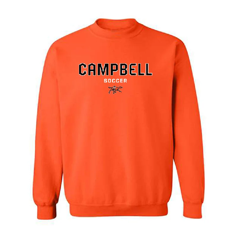 Campbell - NCAA Women's Soccer : Sierra Vance - Classic Shersey Crewneck Sweatshirt Hoodie with Slim Fit Tailored Modern Campbell - NCAA Women's Soccer : Sierra Vance - Classic Shersey Crewneck Sweatshirt Hoodie with Slim Fit Tailored Modern