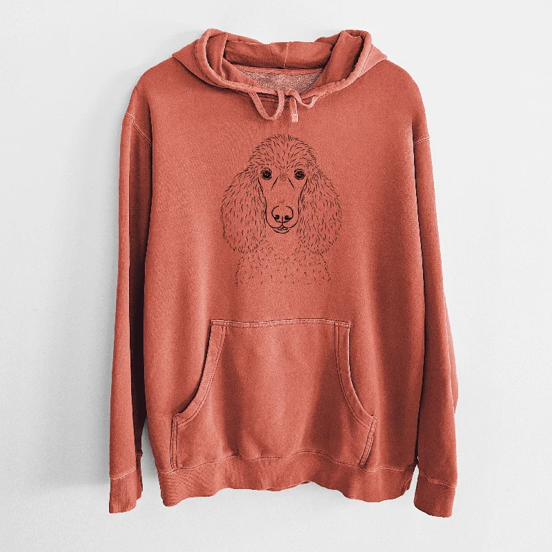 Bare Giovanni the Poodle - Unisex Pigment Dyed Hoodie Hoodie with Fur Luxurious Winter Bare Giovanni the Poodle - Unisex Pigment Dyed Hoodie Hoodie with Fur Luxurious Winter