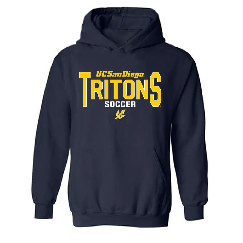 UCSD - NCAA Women's Soccer : Ginny Fronk - Classic Shersey Hooded Sweatshirt Hoodie with High-Low Hem Asymmetrical Trendy UCSD - NCAA Women's Soccer : Ginny Fronk - Classic Shersey Hooded Sweatshirt Hoodie with High-Low Hem Asymmetrical Trendy