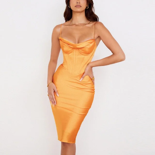 Lined  Light Orange