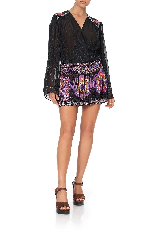 MINI SKIRT MINA MINA wool skirt warm