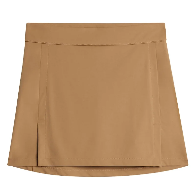 Womens Amelie Mid Skirt Tigers Eye - SS25 mini skirt trendy