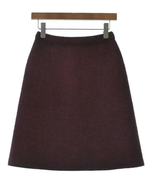 AQUASCUTUM Knee length skirts silk skirt elegant