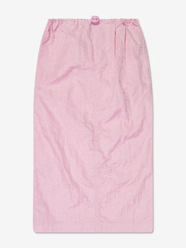 AY by AYLA Girls Nylon Skirt in Pink spandex blend skirt