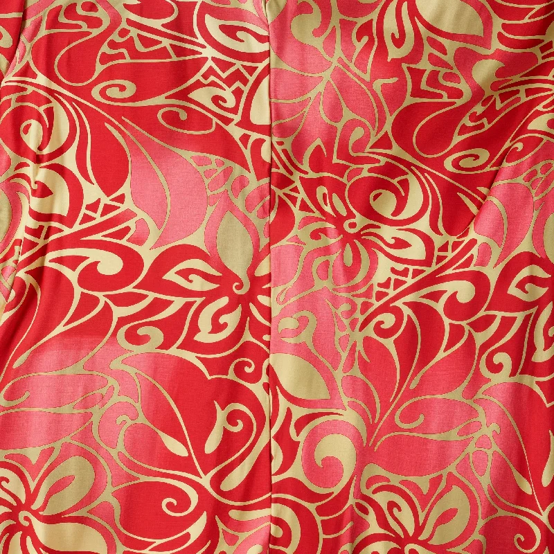 Tribal Tiare Red