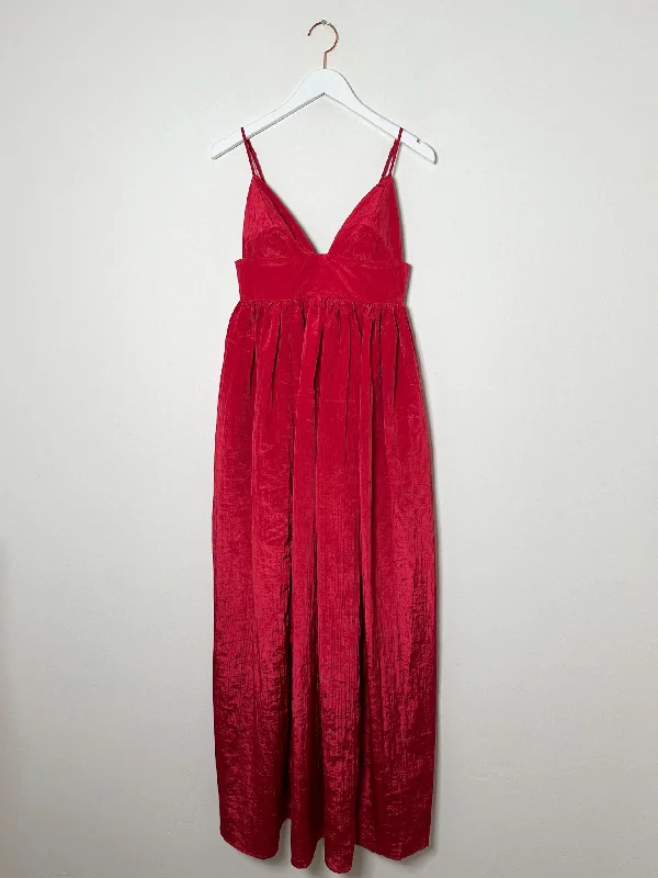 Auteur - Sophia Dress - Red Tunics Sophisticated sleek