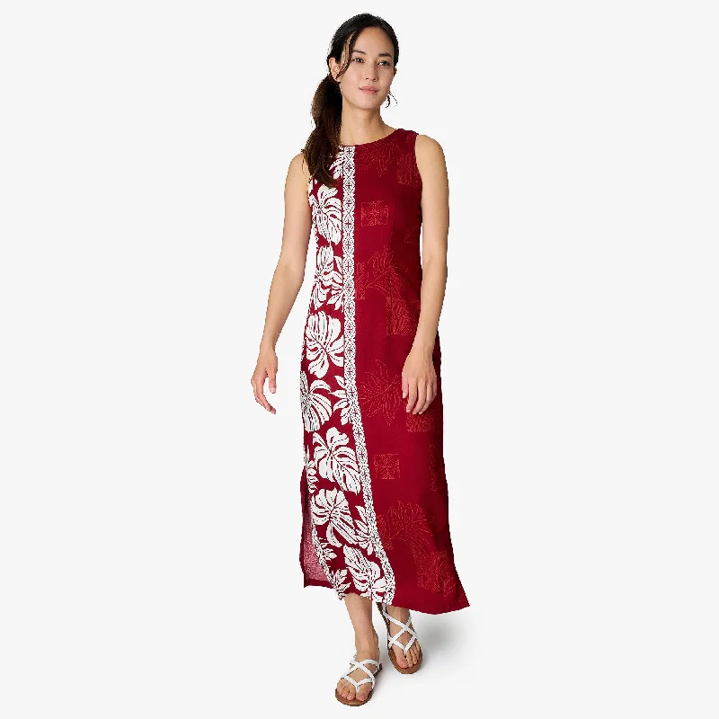Prince Kuhio Burgundy/White