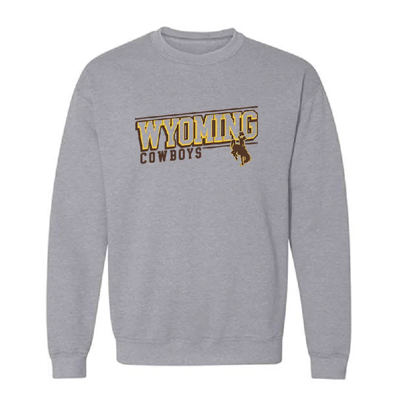 Wyoming - NCAA Women's Soccer : Maddie Burr - Classic Shersey Crewneck Sweatshirt Hoodie with Magnetic Closure Innovative Modern Wyoming - NCAA Women's Soccer : Maddie Burr - Classic Shersey Crewneck Sweatshirt Hoodie with Magnetic Closure Innovative Modern